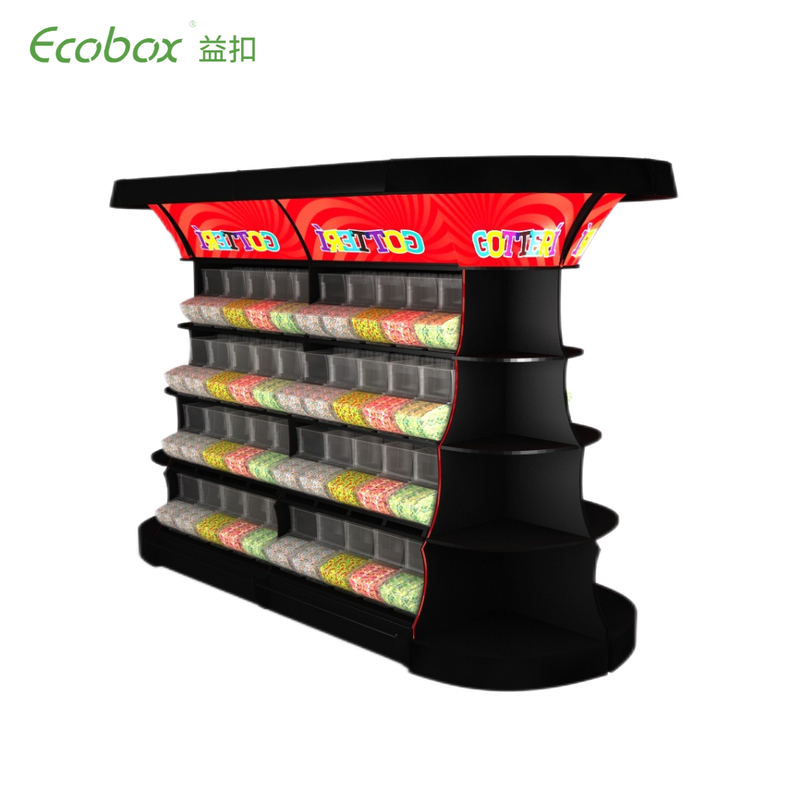 TG-013 combined candy shelf - bulk food display shelf 