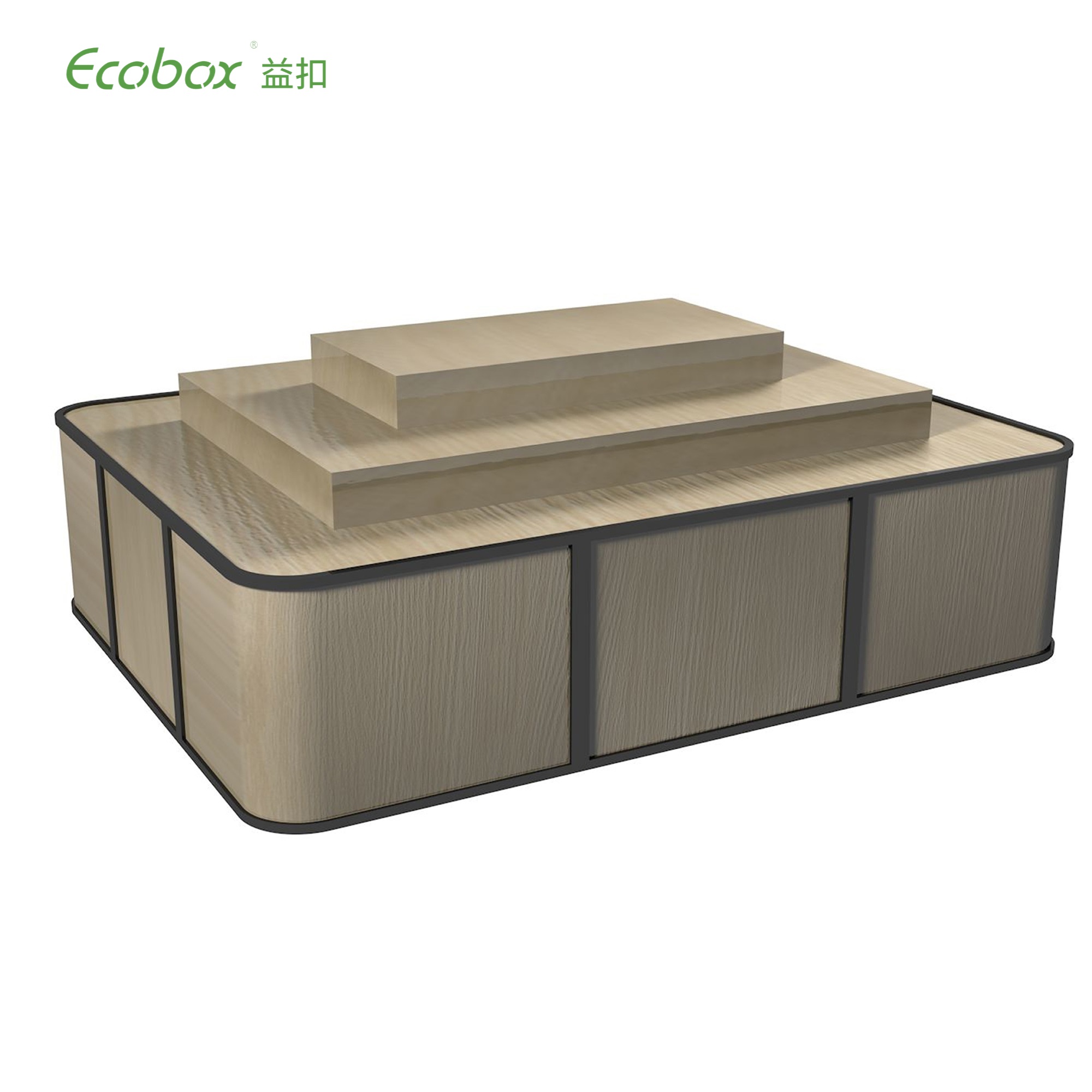 G004 wooden bulk food round fixture