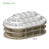 G001 wooden bulk food display round fixture