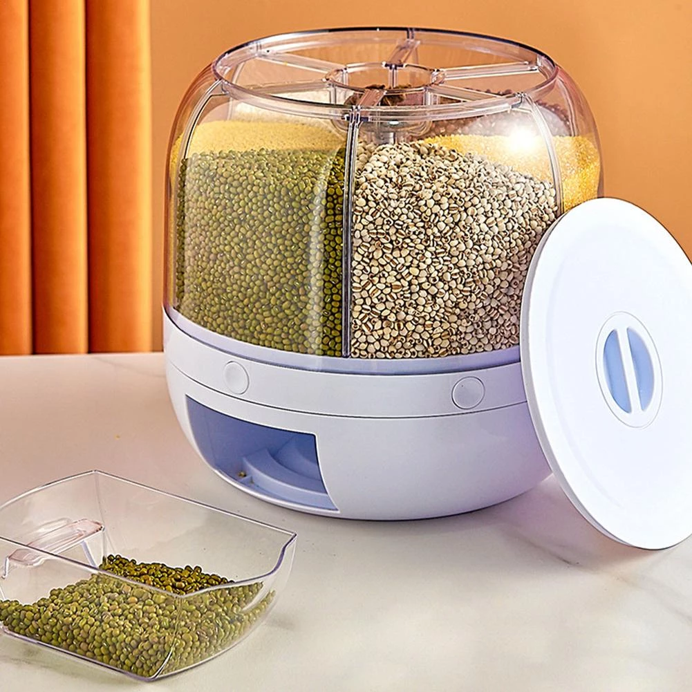 WC-10 Rotray bulk food bucket dispenser