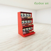 TG-0211 bulk candy store iron shelf display with scoop bins