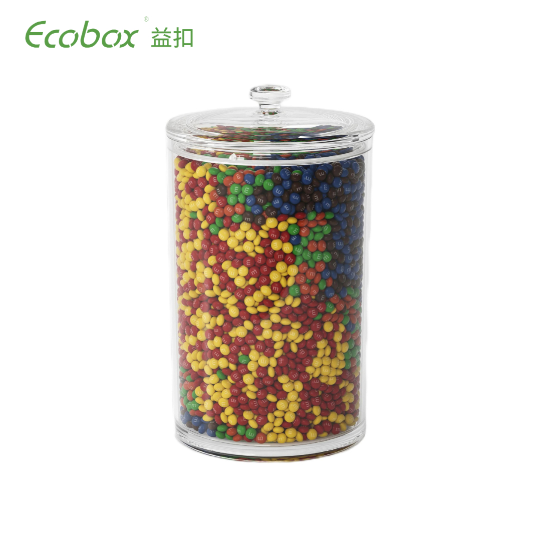 MY-0402 airtight round bulk candy nuts and cereal food bin