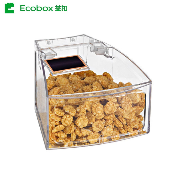 SL-03 bulk food containers for supermarket display cabinet 