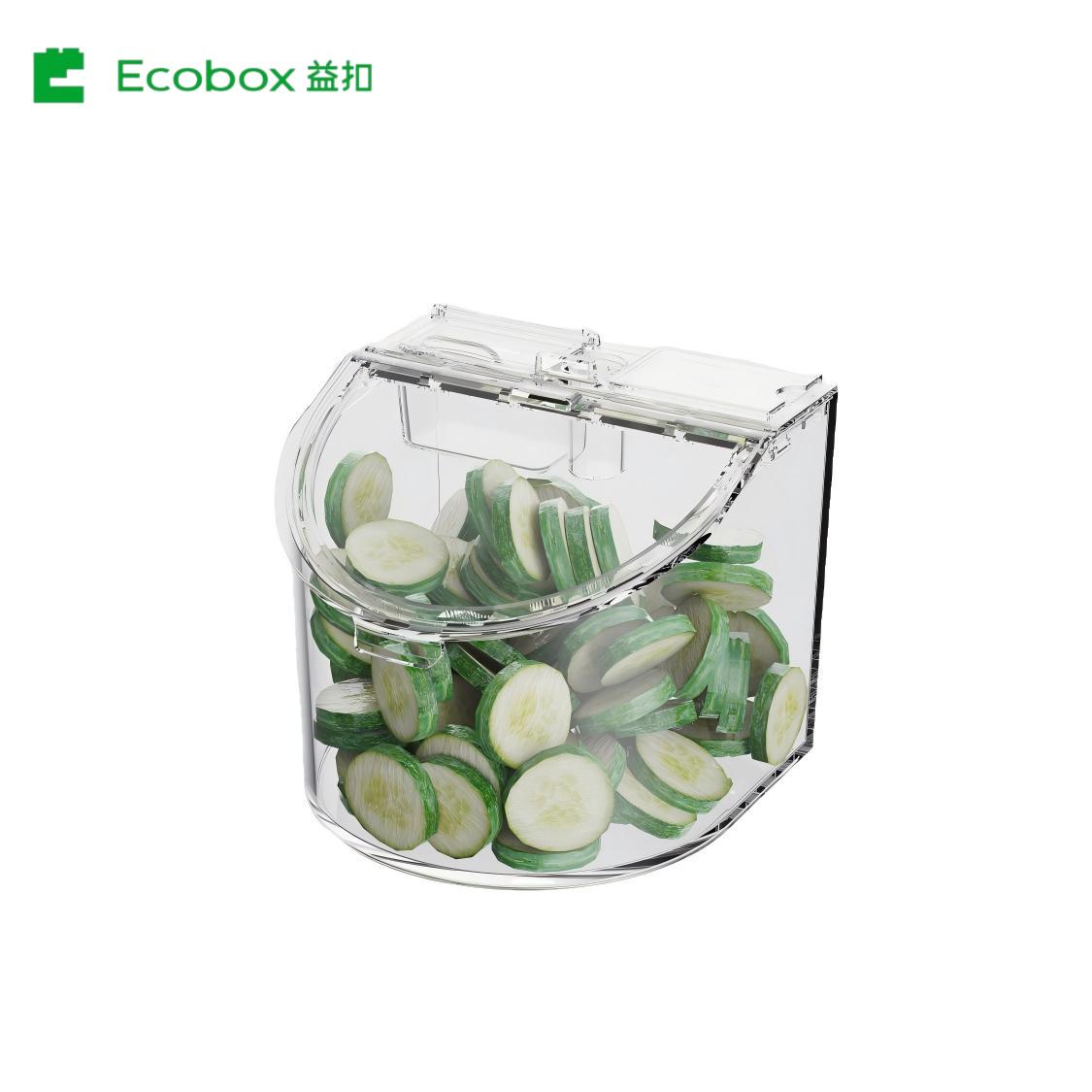 MY-10 half round food bin