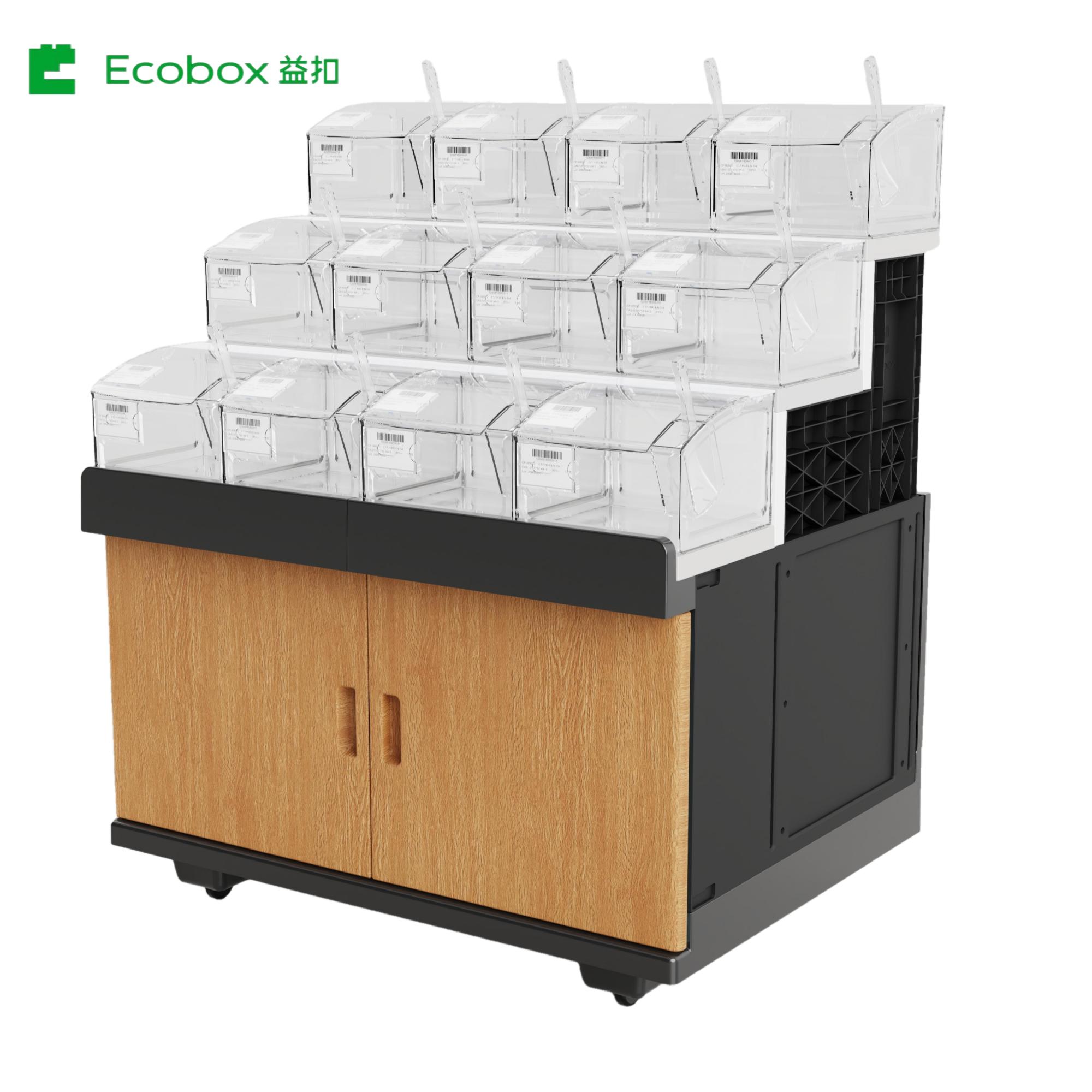 GT-0101 three Layer Plastic Display Shelf