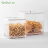 MF-06 airtight square bulk candy nuts and cereal food bin