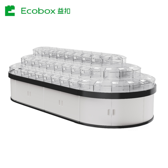 Hot trend GT-01/02 Combination 3 Layer Plastic Display Stand for Supermarket or Retail Store