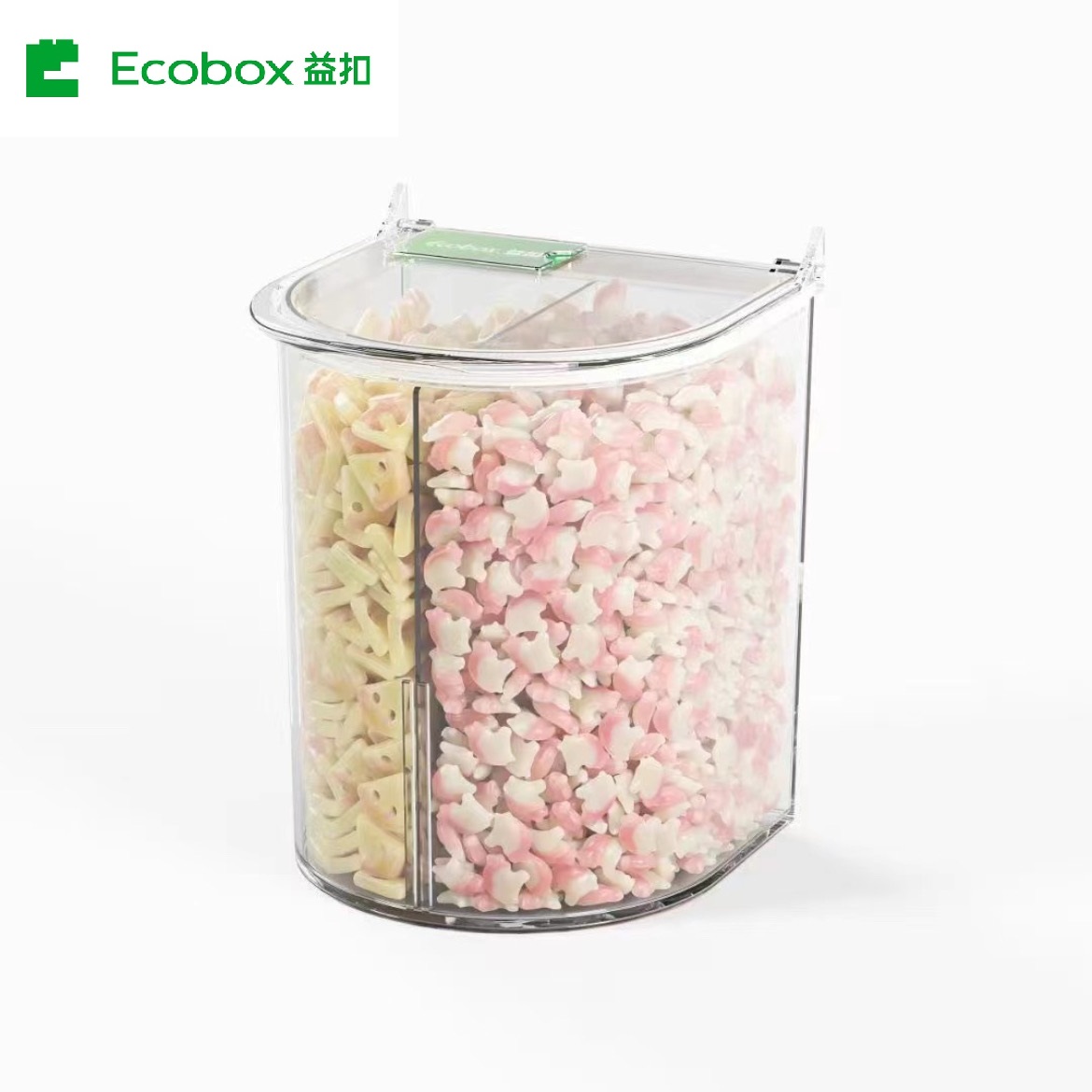 MY-01 separable half-round bulk candy bin 