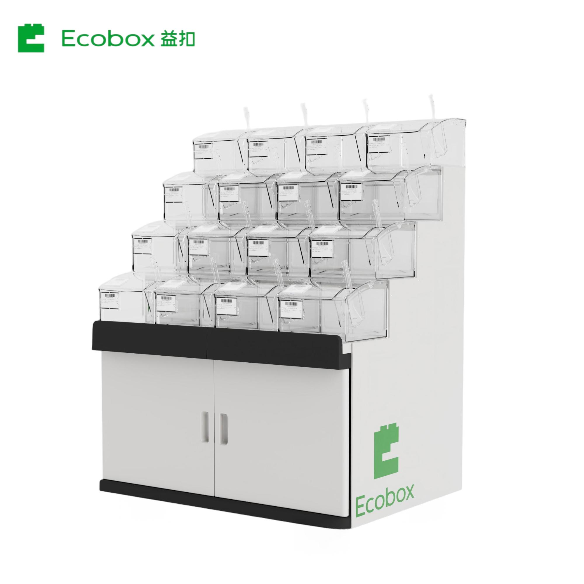 GT-0102 Four Layer Plastic Display Shelf