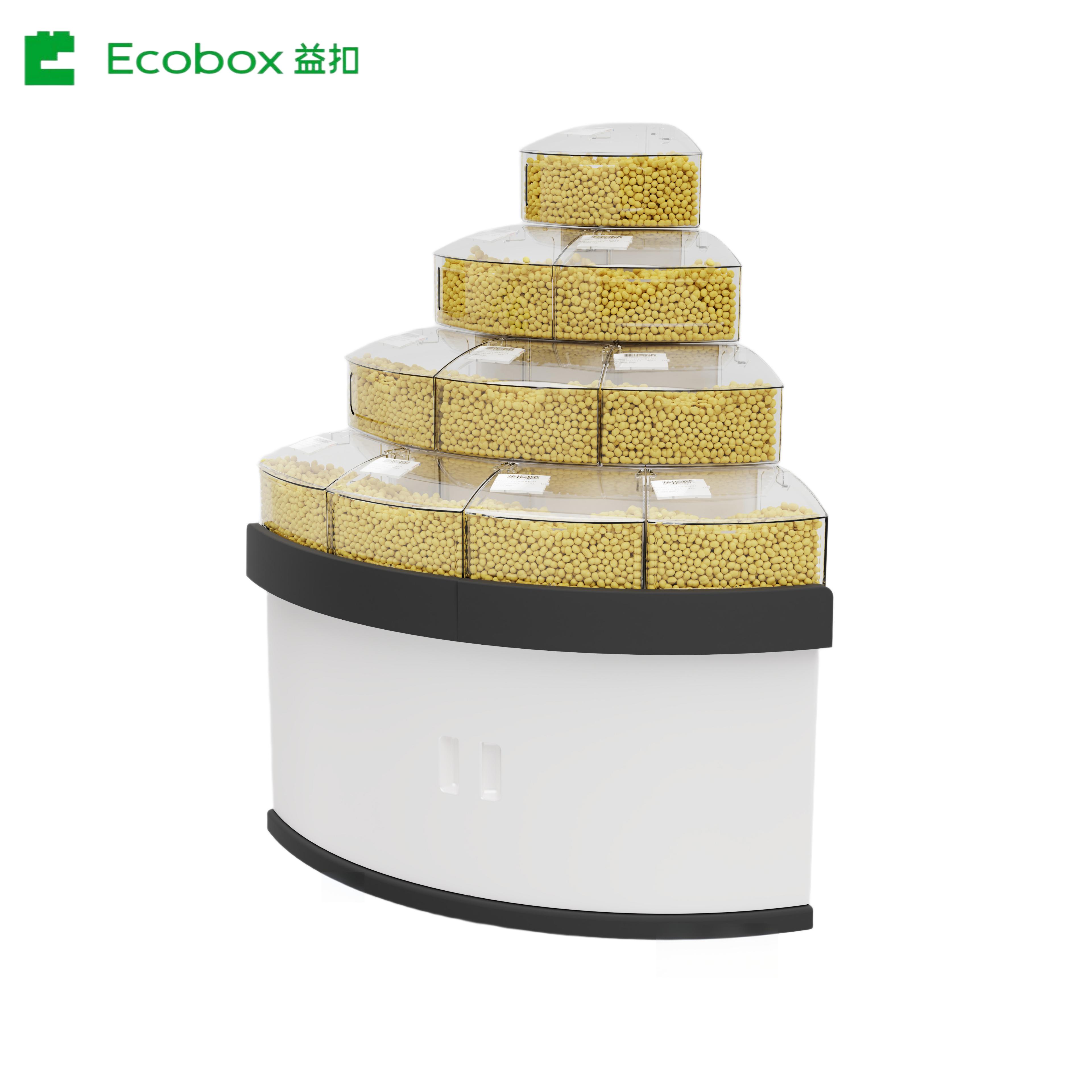 GT-02 Combination Round Plastic Display Stand for Supermarket or Retail Store