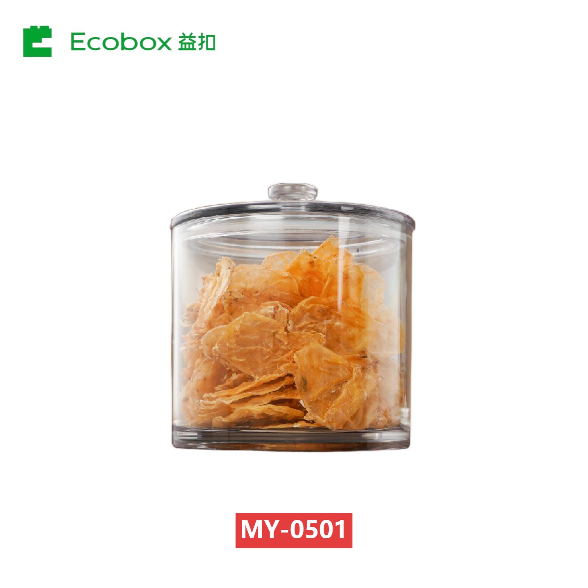 MY-05 series 25cm wide bulk food airtight round bins/jars