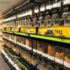 EK-026-1 iron shelf display with dispenser and bins