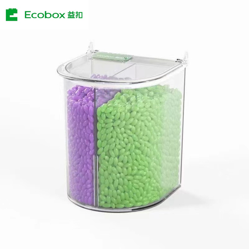 MY-01 separable half-round bulk candy bin 