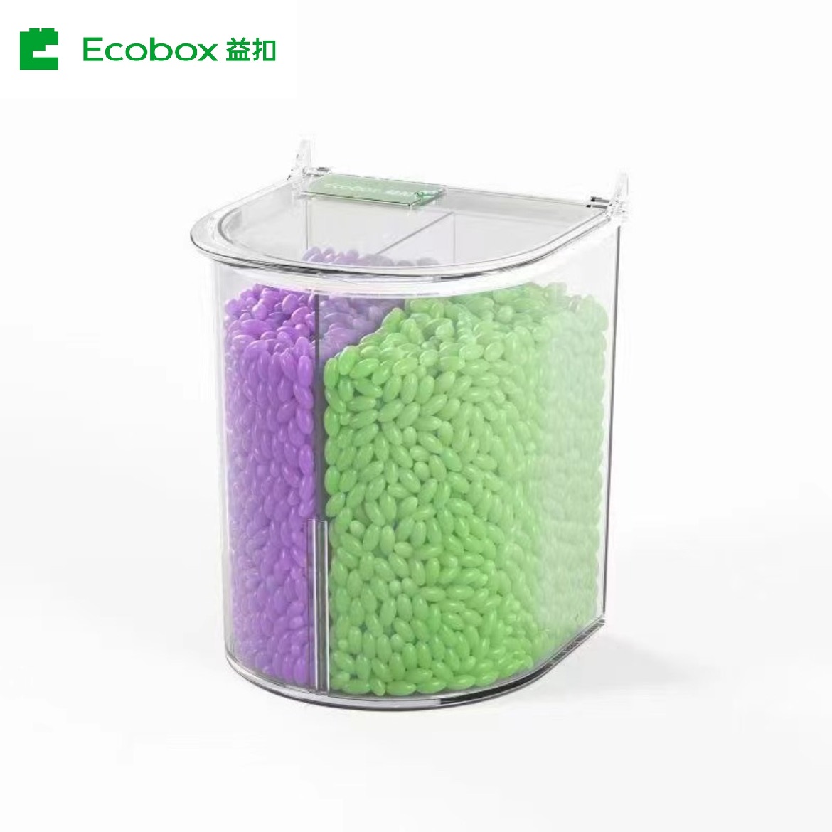 MY-01 separable half-round bulk candy bin 