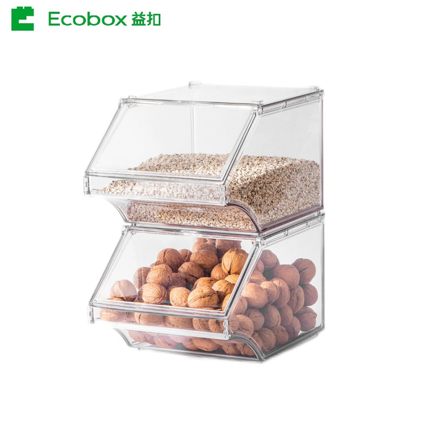 SS-02 stackable bulk food container