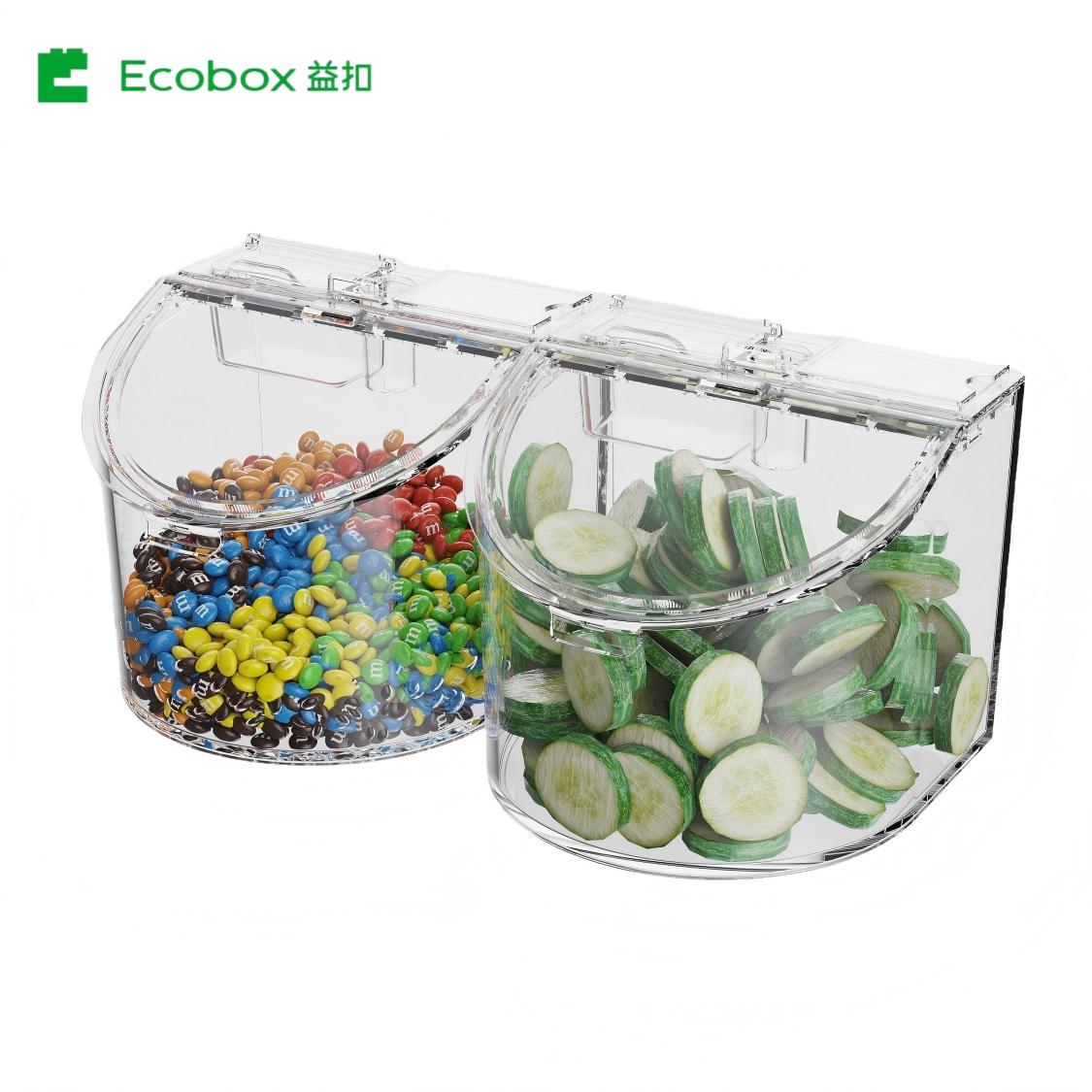 MY-10 half round food bin