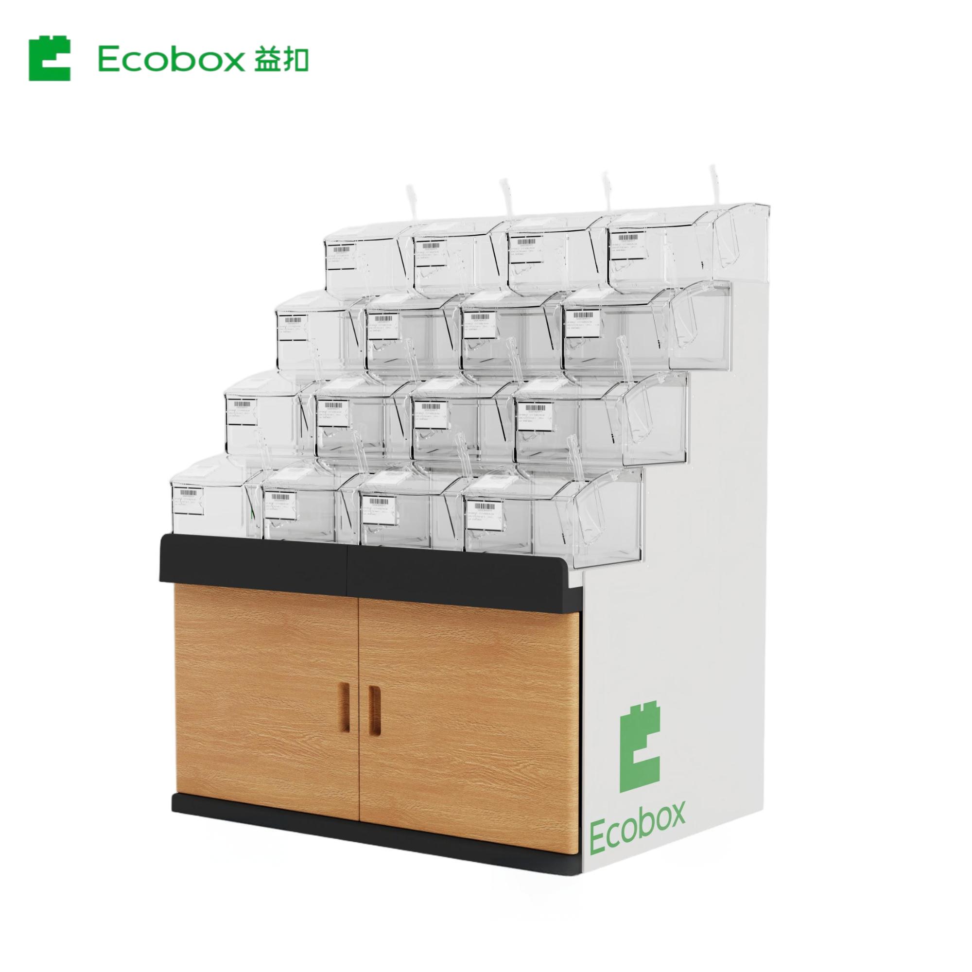 GT-0102 Four Layer Plastic Display Shelf