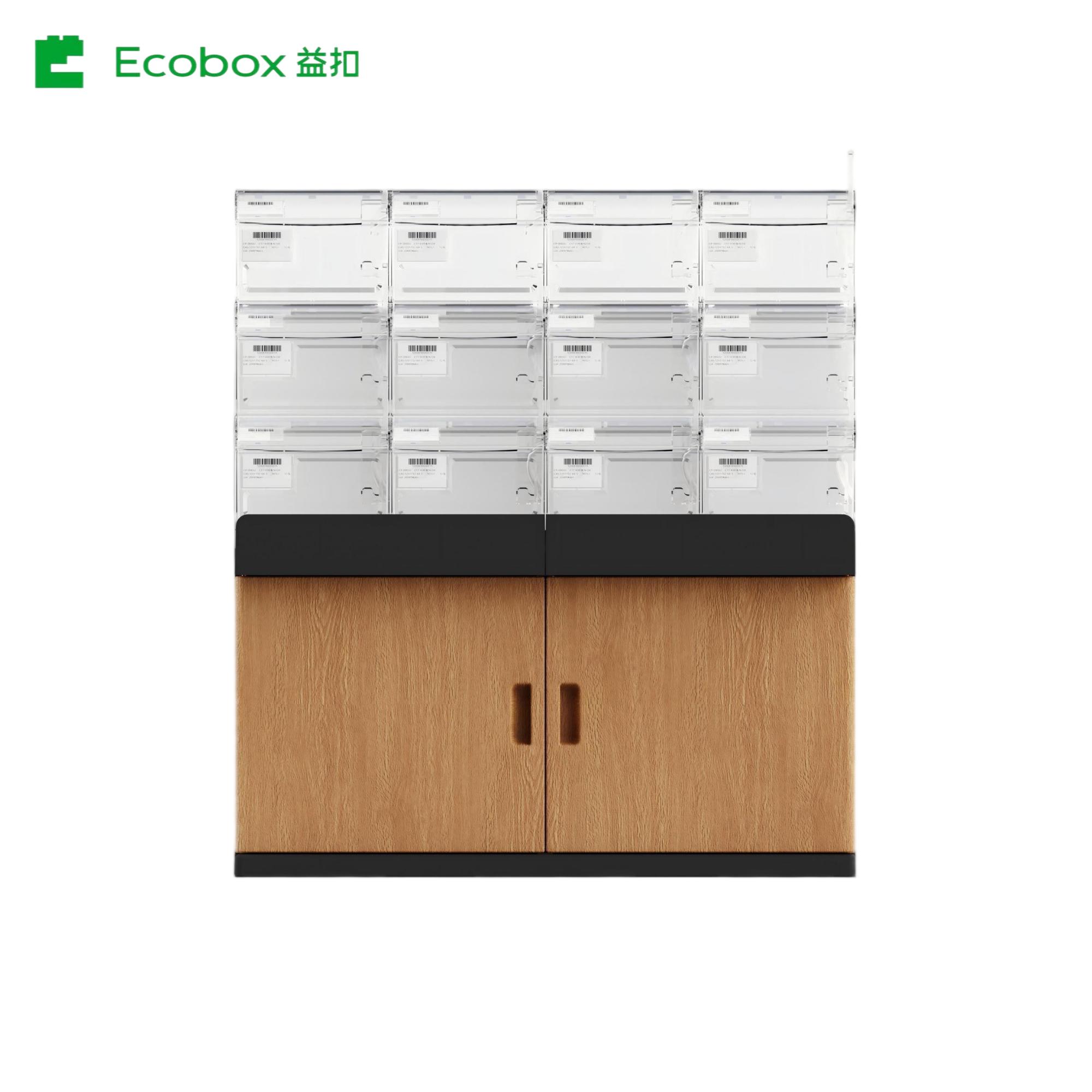 GT-0101 three Layer Plastic Display Shelf