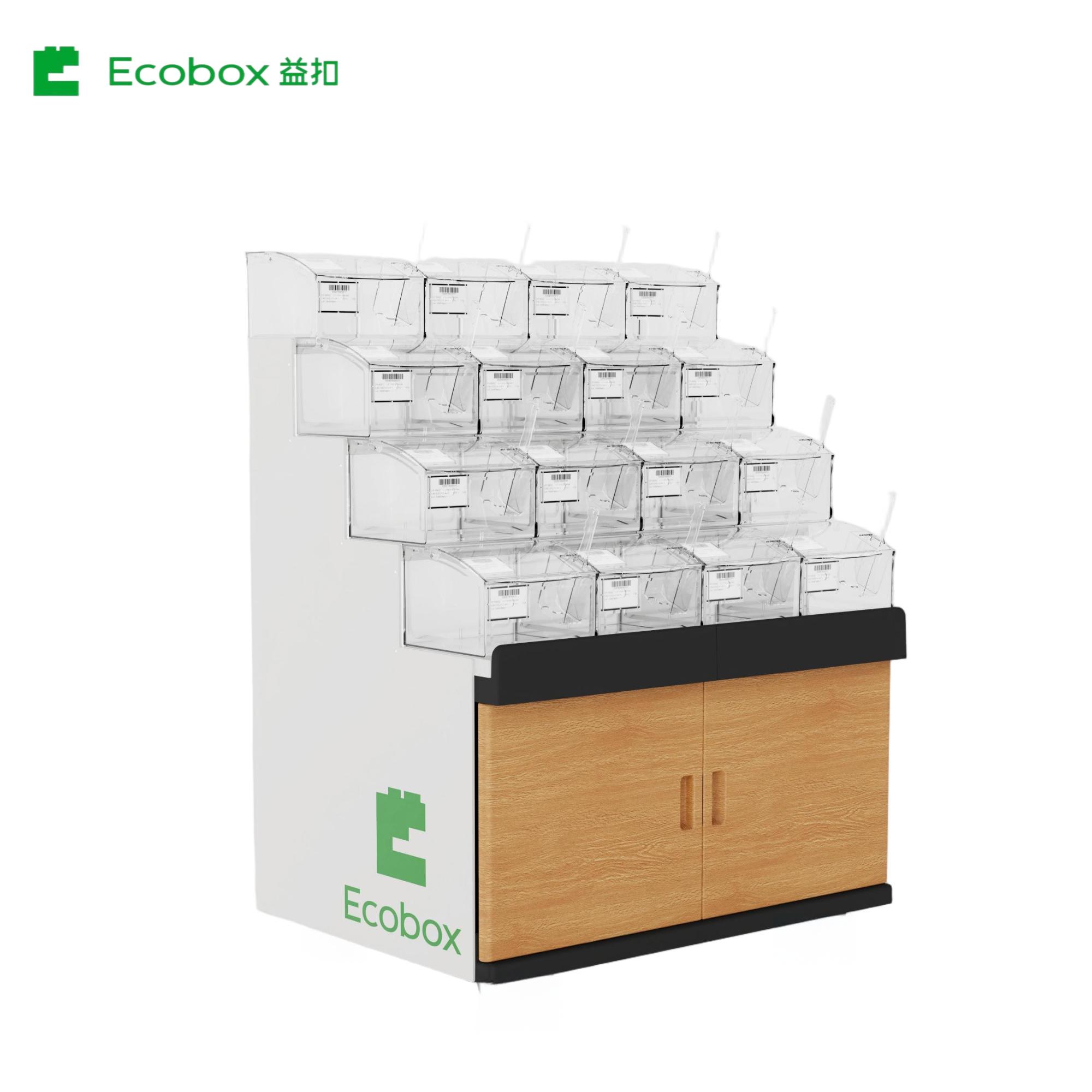 GT-0102 Four Layer Plastic Display Shelf