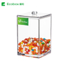 MF-04 square airtight bulk candy food bin