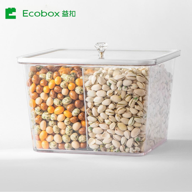 MF-02 airtight square bulk food bin