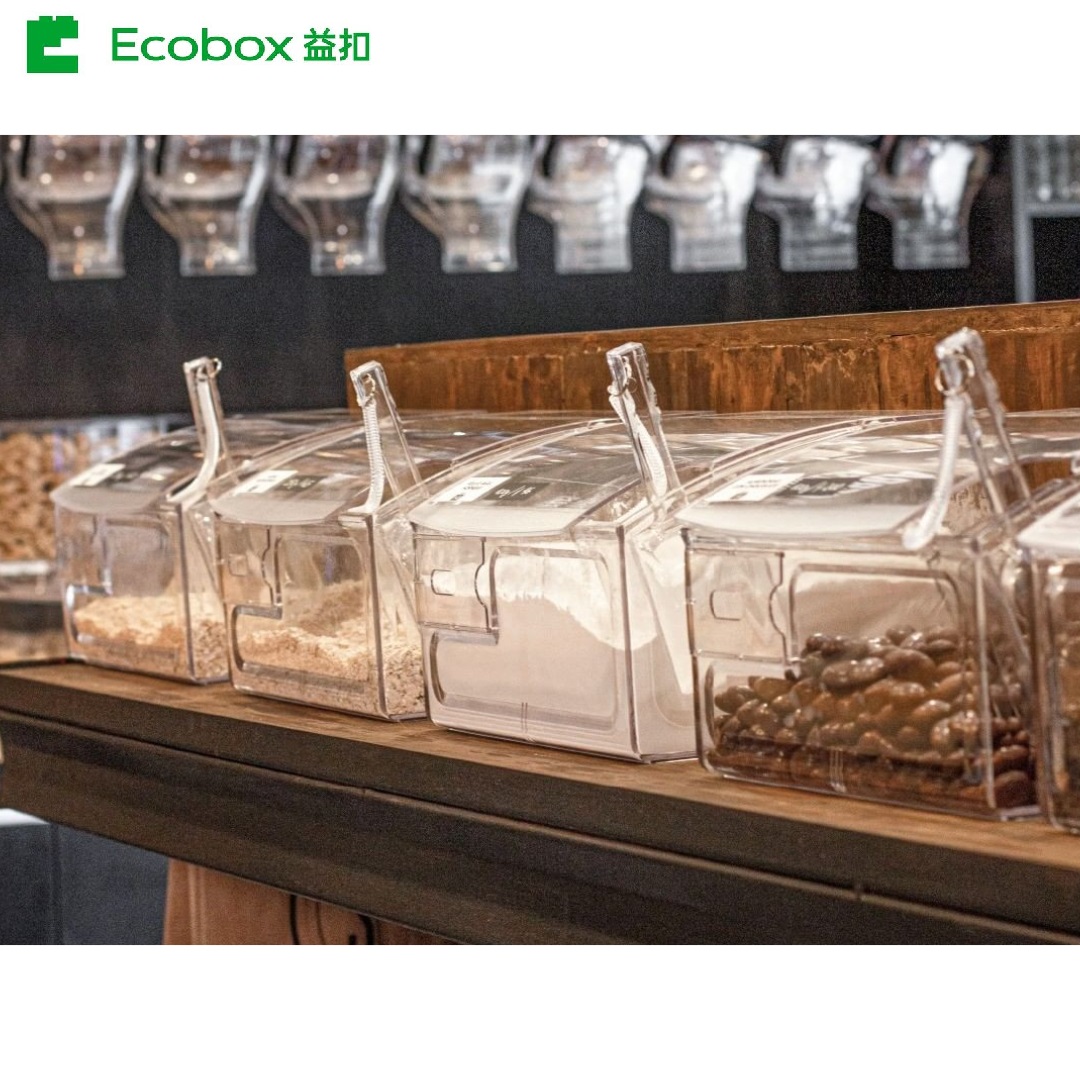 SL-01 supermarket and retail bulk food scoop bin