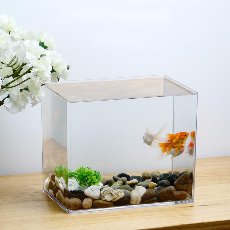 FC25-50 transparent fish tank for household