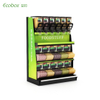 EK-026-4 iron display racks with gravity dispenser and scoop bins 