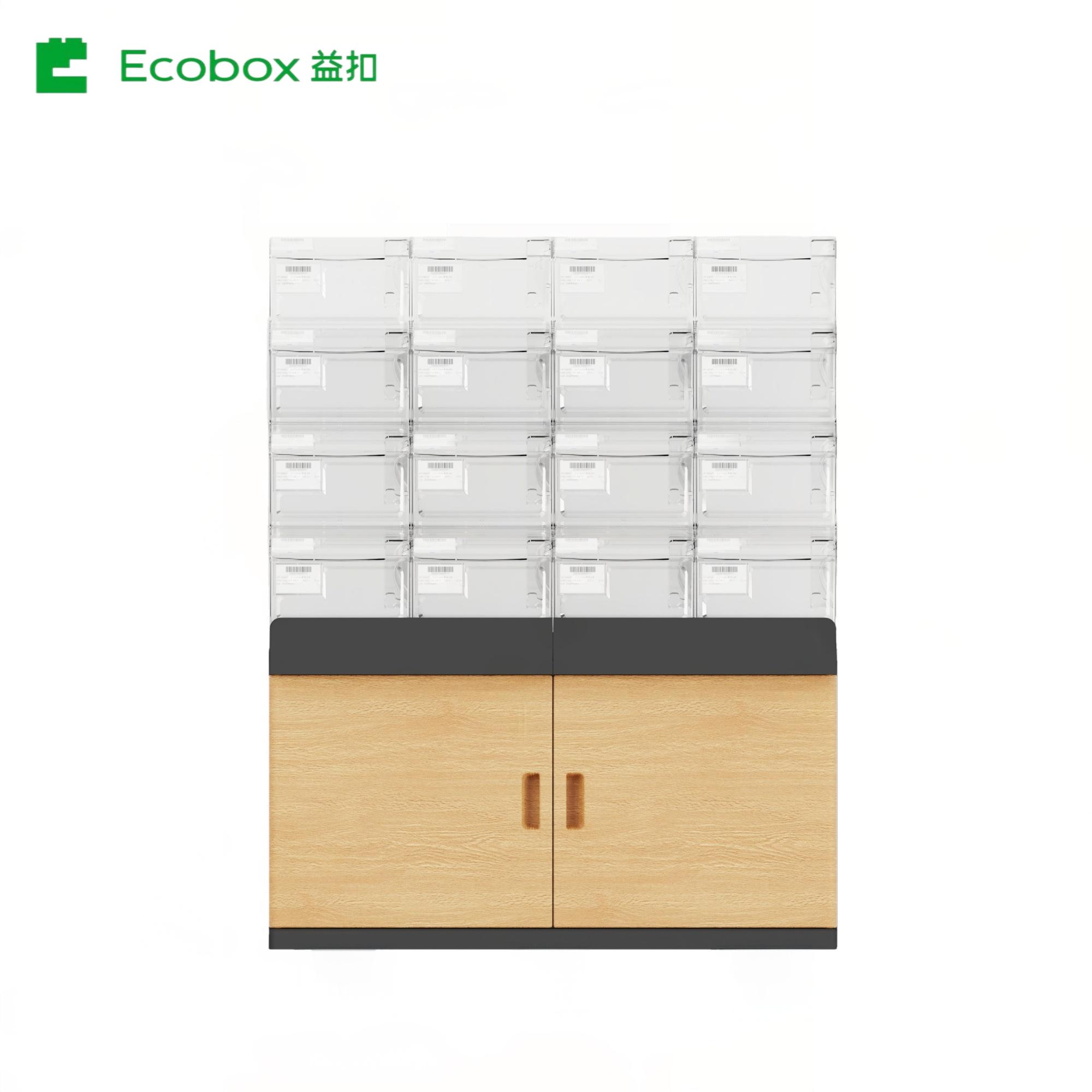 GT-0102 Four Layer Plastic Display Shelf