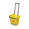 JS-SBT1 grocery plastic handle shopping basket for supermarket 