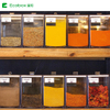 MF-04 square airtight bulk candy food bin