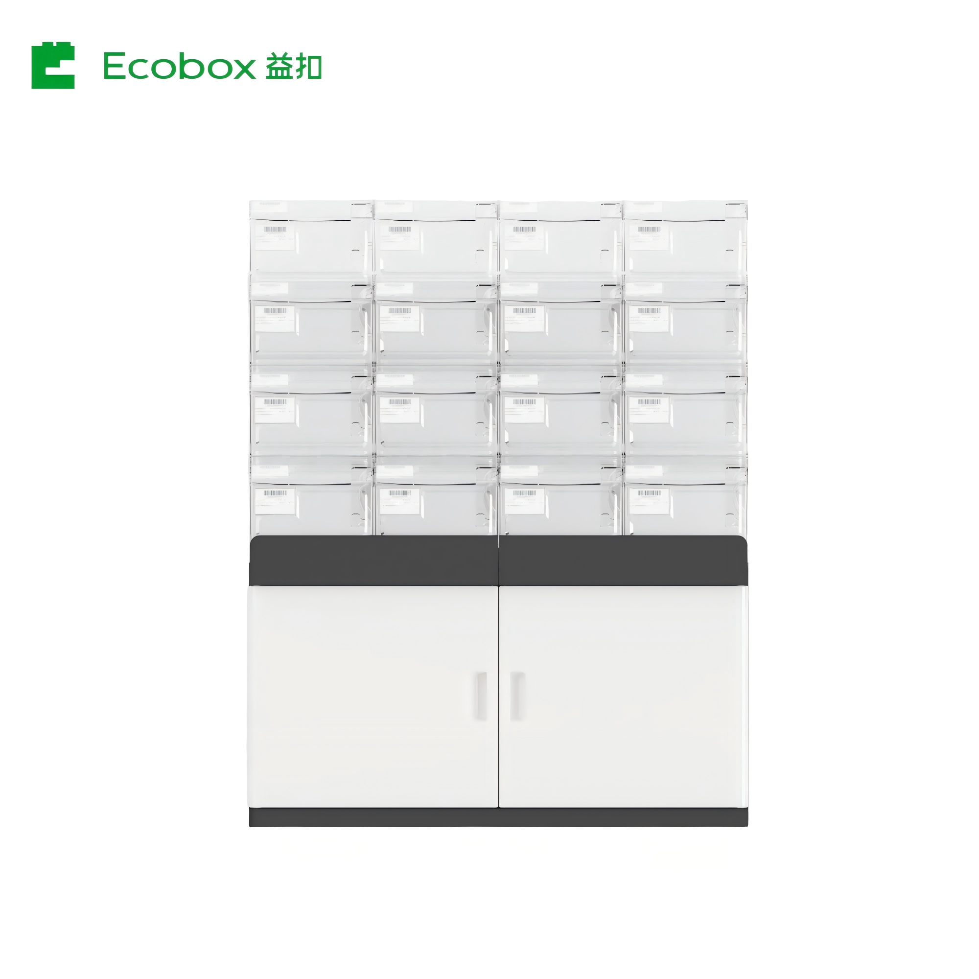 GT-0102 Four Layer Plastic Display Shelf