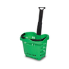 JS-SBT1 grocery plastic handle shopping basket for supermarket 