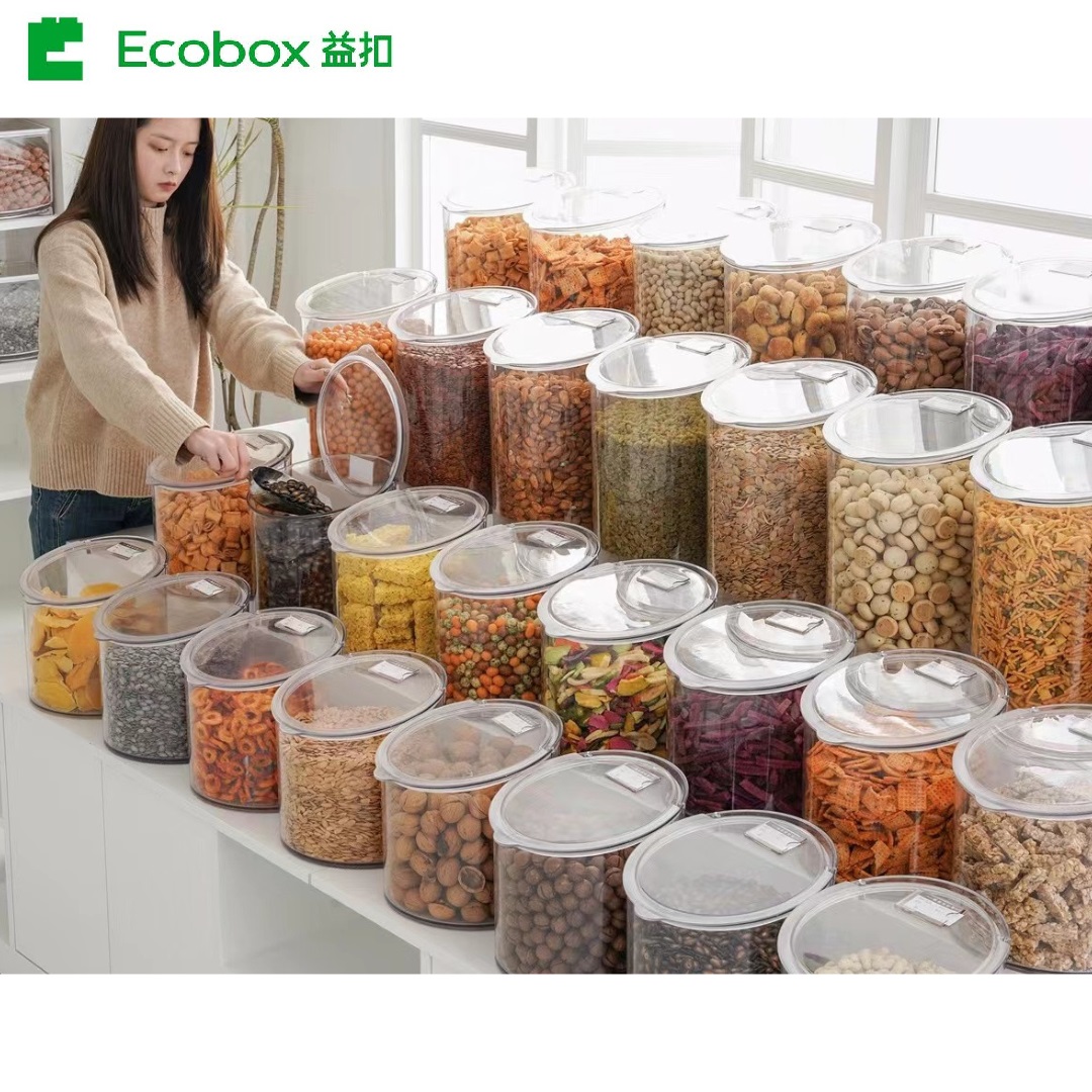 MY-02/03 food grade round airtight bulk food bin 
