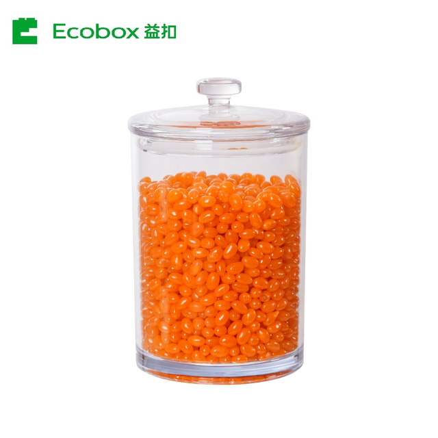 MY-0801 airtight round bulk candy nuts and cereal food bin