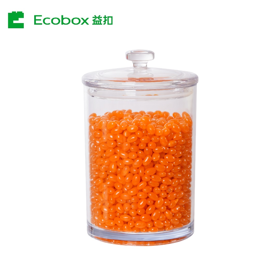 MY-0801 airtight round bulk candy nuts and cereal food bin