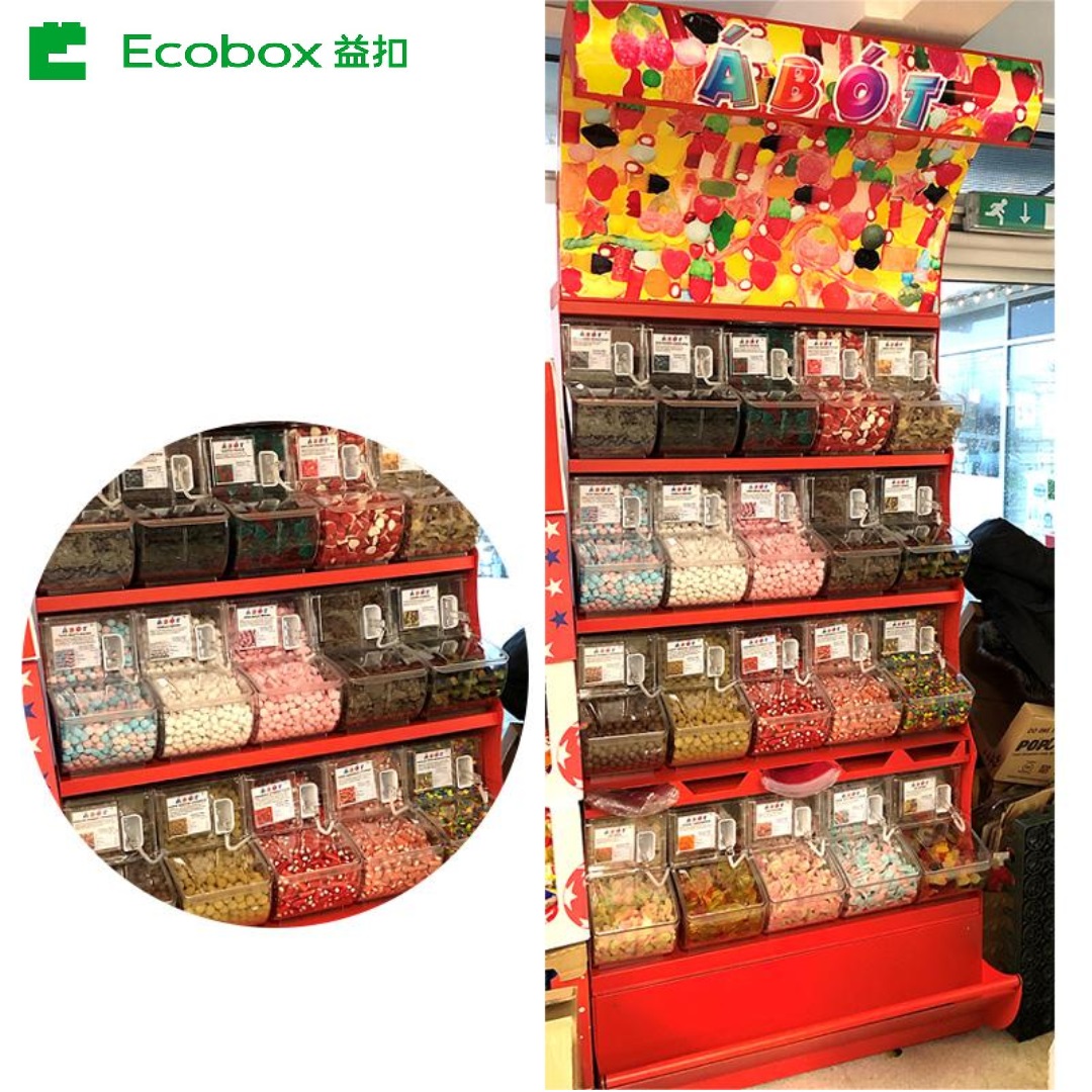 TG-012 new type supermarket bulk food display shelf 