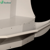 TG-011 supermarket bulk food display corner shelf 