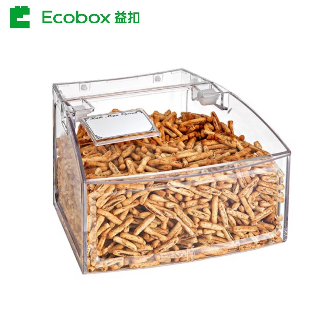 SL-02 bulk food containers for supermarket display cabinet