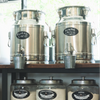 WC200 304 stainless steel oil drum or liquid dispenser