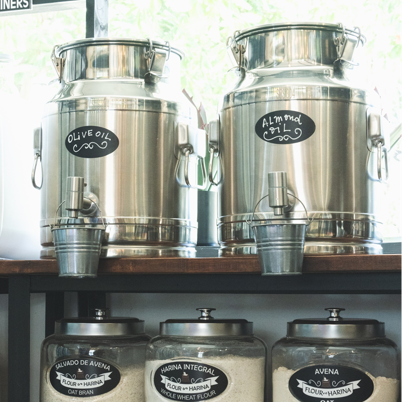 WC200 304 stainless steel oil drum or liquid dispenser